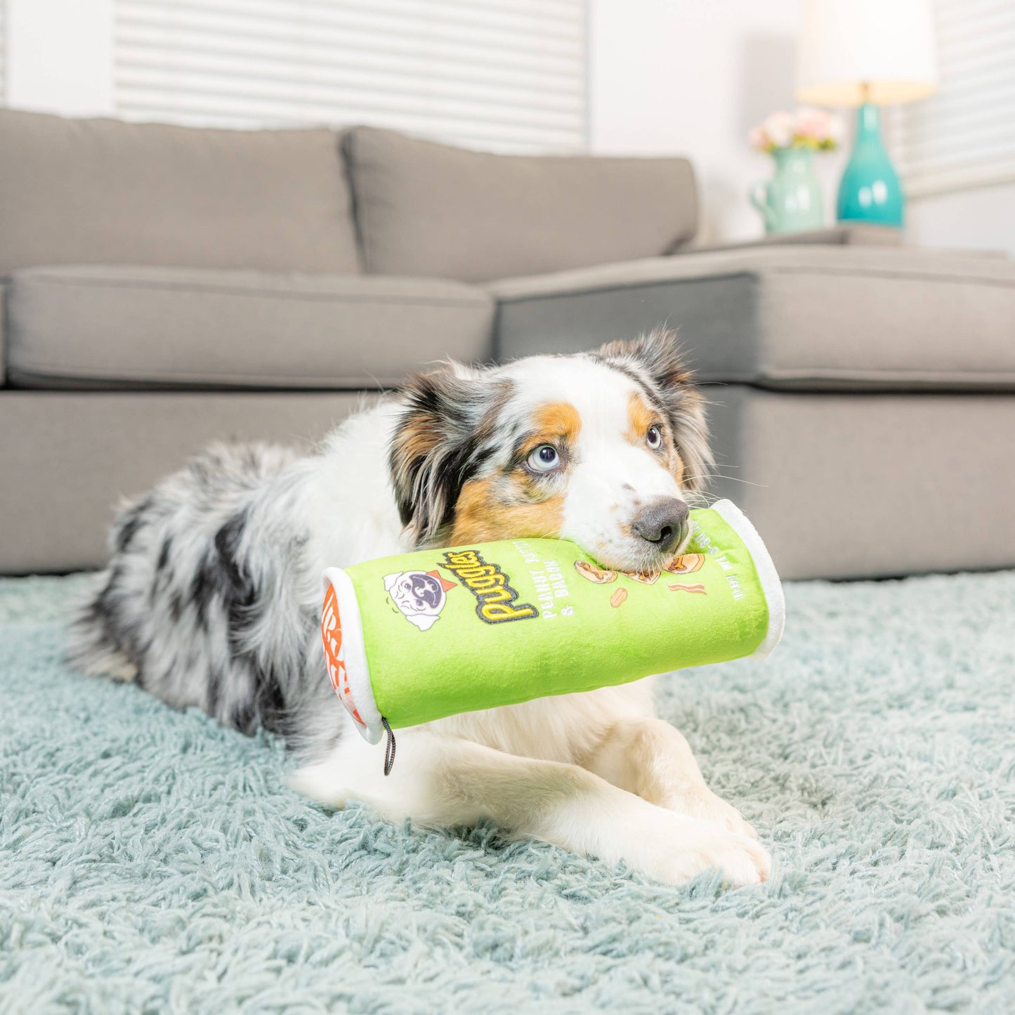 Puggles Can Dog Toy