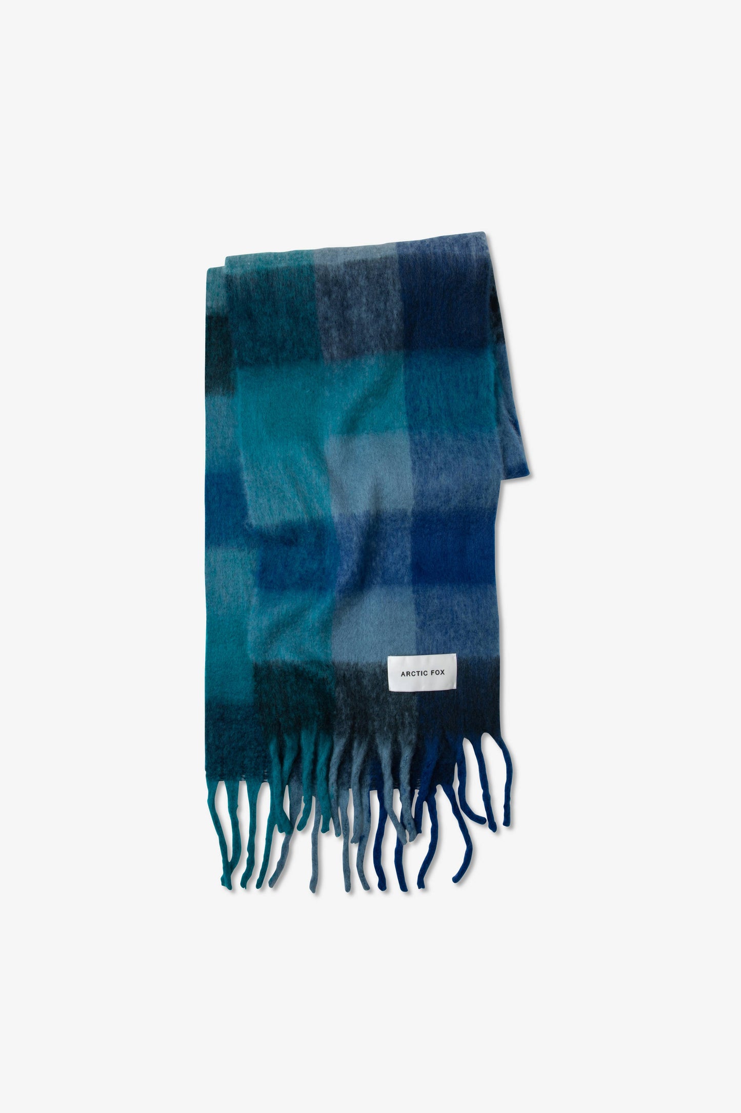 The Reykjavik Scarf - Blue Check - AW23