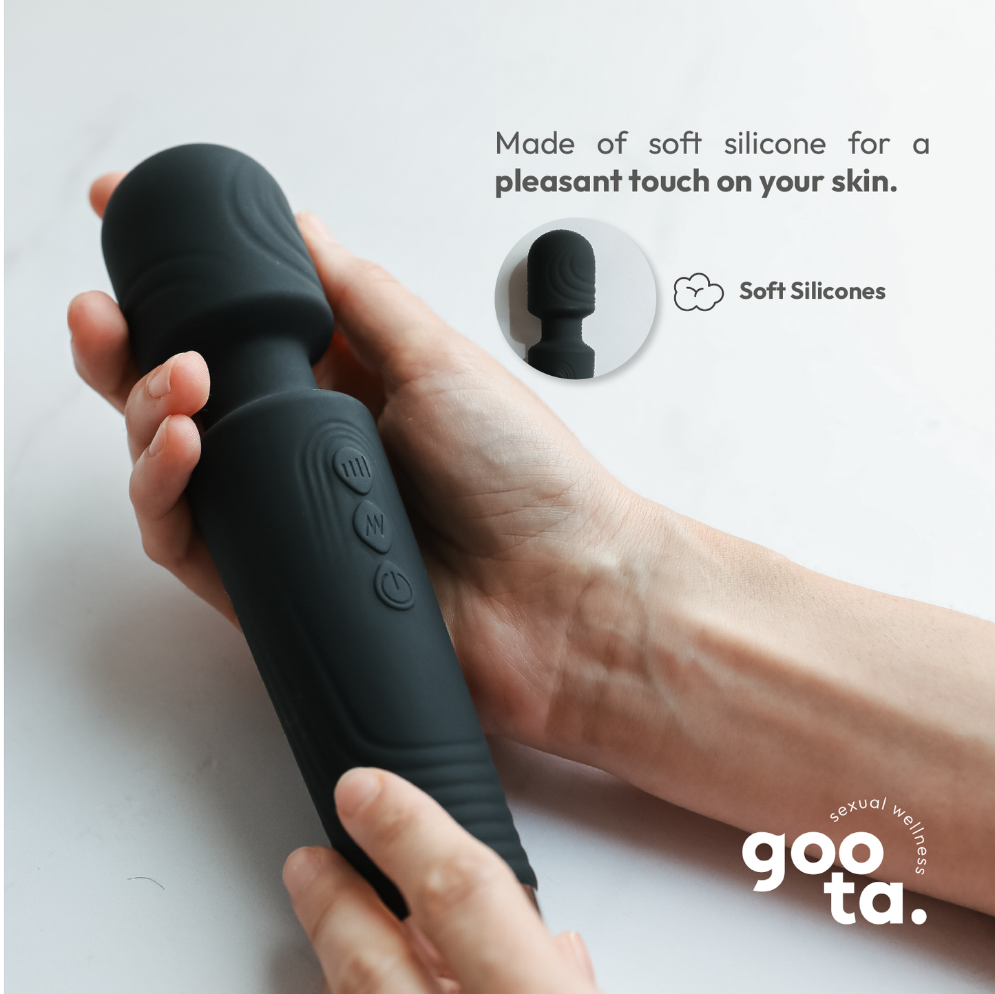 Goota Clitoris Stimulator, Wand Vibrators for Woman, Adult Toy