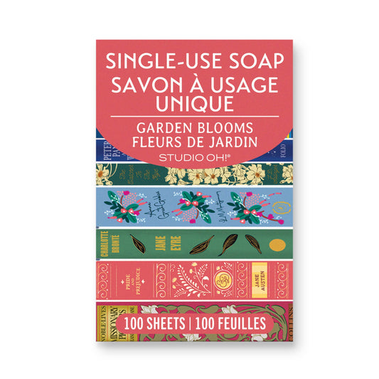 Studio Oh Fully Booked Single-Use Soap Sheets - Bookish
