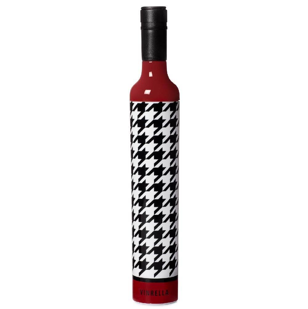 Houndstooth Bottle Umbrella