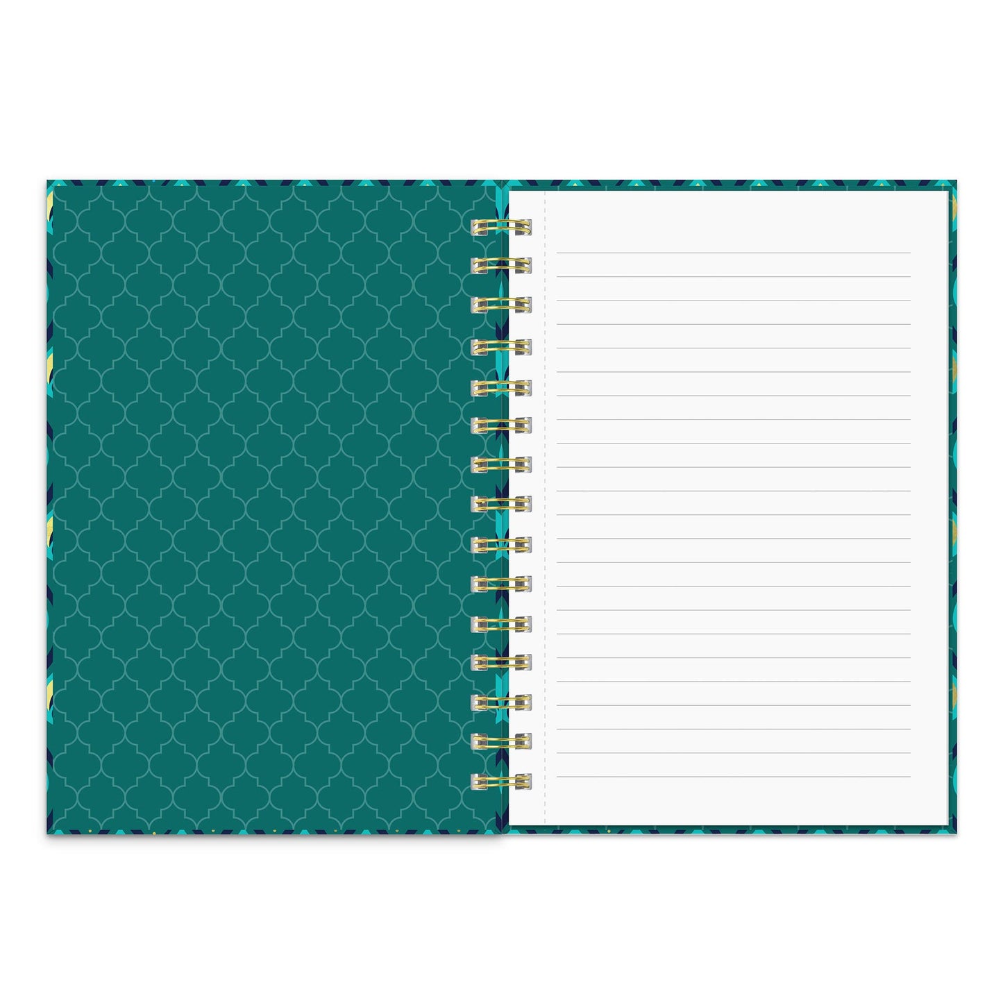 Studio Oh! Cascading Plumes Oliver Notebook with Pen Pocket