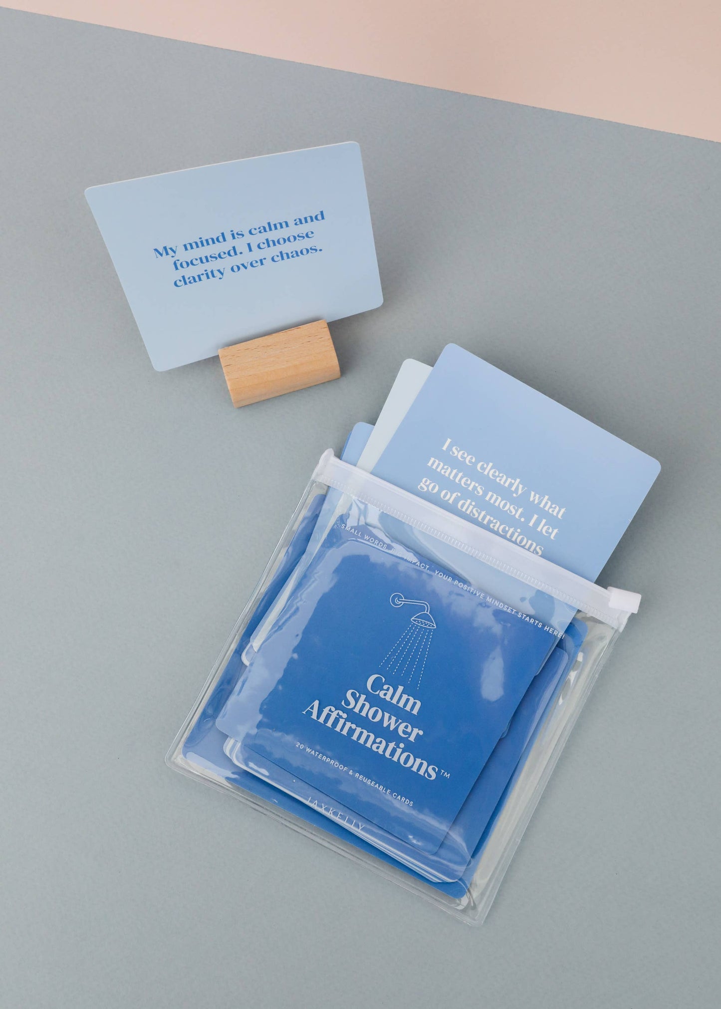 JAX Shower Affirmation™ Display Cards - Calm