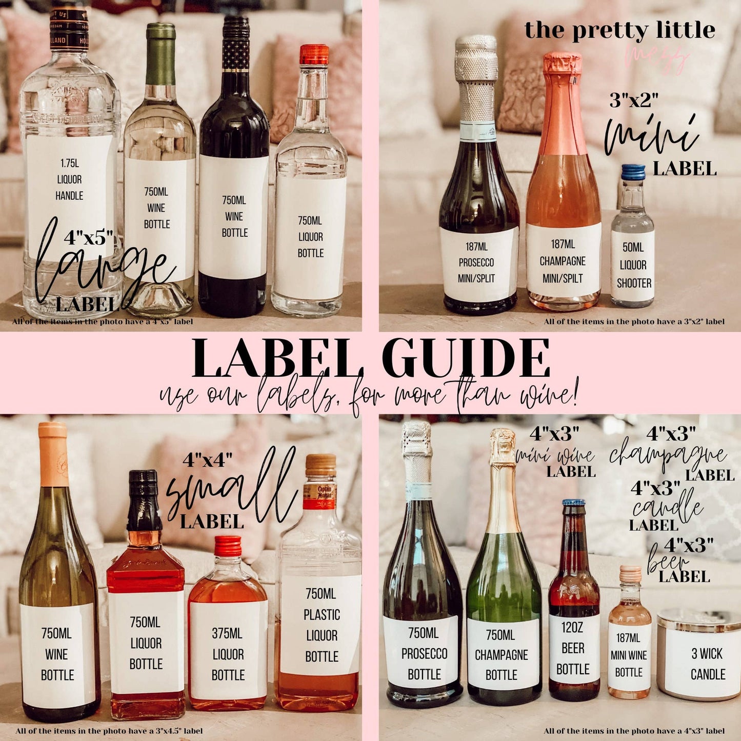 Sorry I'm Late. at Least I Brought Wine. | Pandemic Gifts | Funny Wine Labels | Best Friend Gift