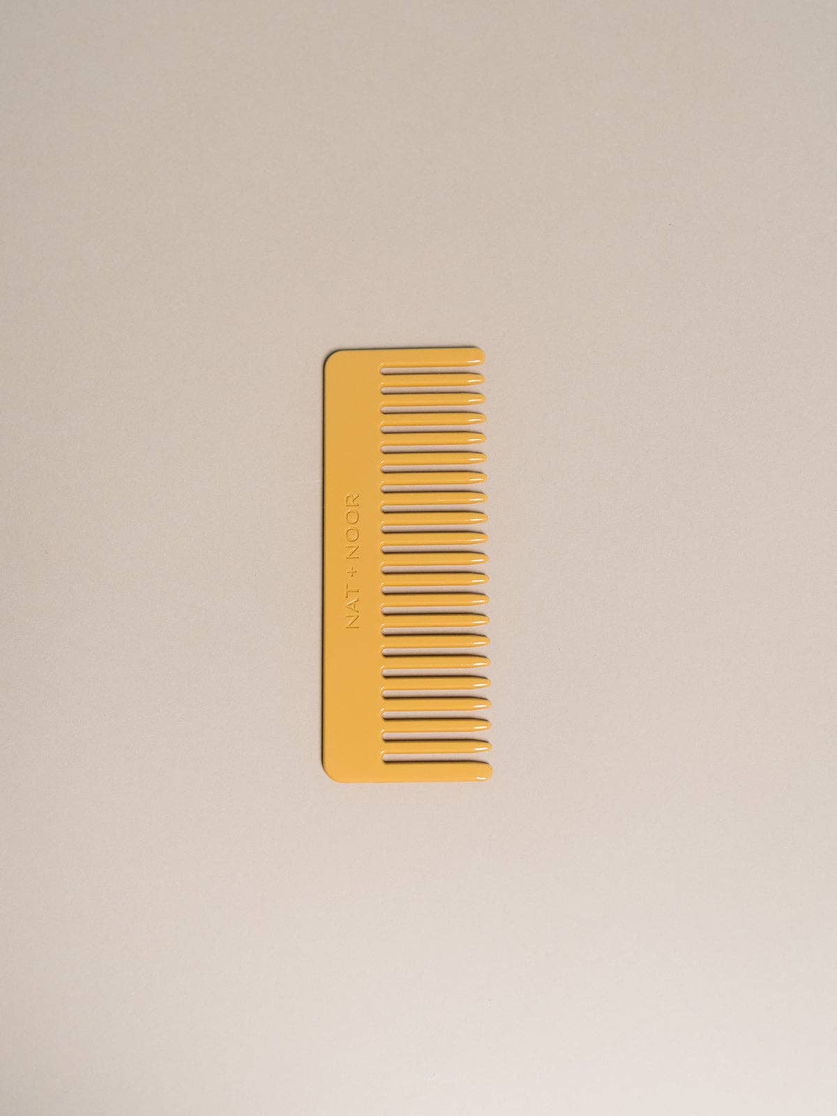 Hair Comb | Wide Toothed | Apricot Orange | Sustainable