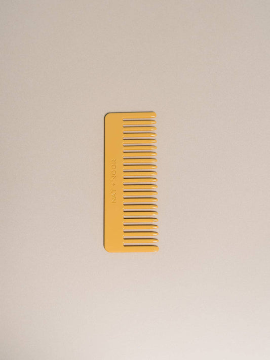 Hair Comb | Wide Toothed | Apricot Orange | Sustainable