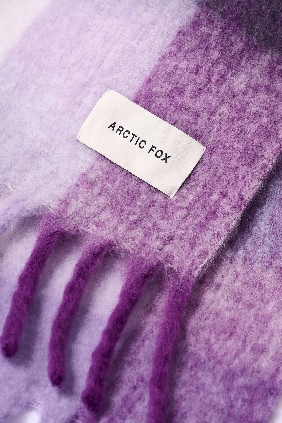 Arctic Fox The Reykjavik Scarf - 100% Recycled - Wild Lilac - FW26