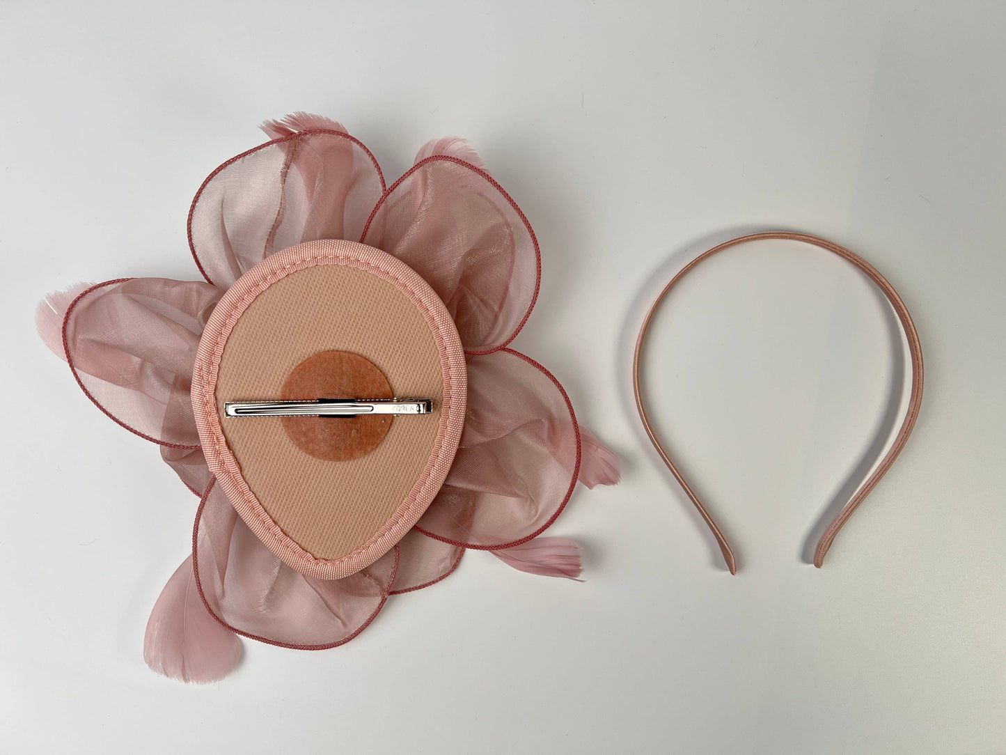 Flower Fascinator Tea Party Hat, Kentucky Derby Hat