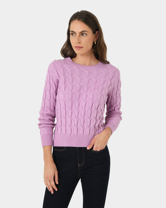 Forcast Women's Janna Cable Jumper