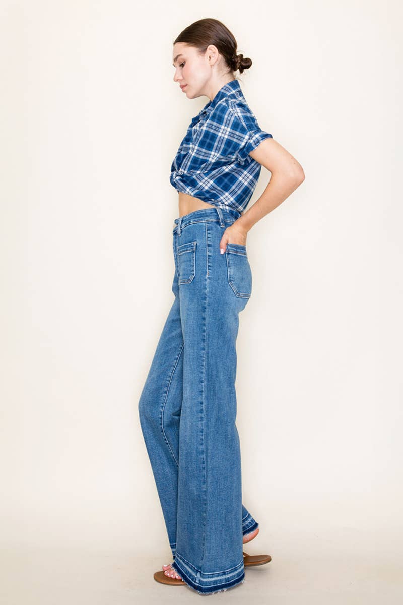 Insane Gene HIGH RISE WIDE LEG