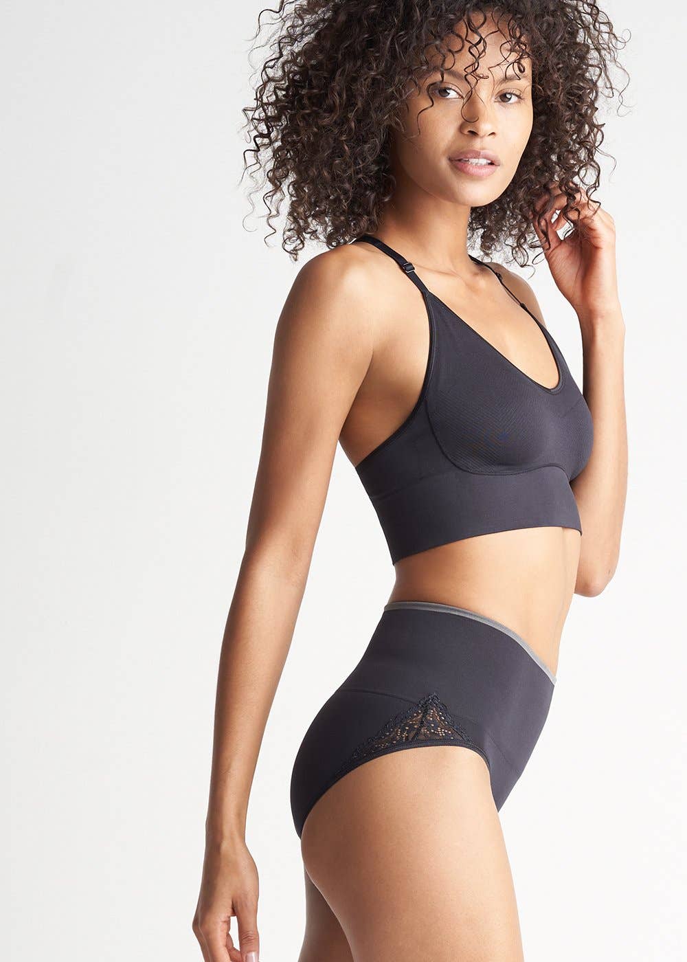 Yummie Seamless Lace Back Unlined Bralette