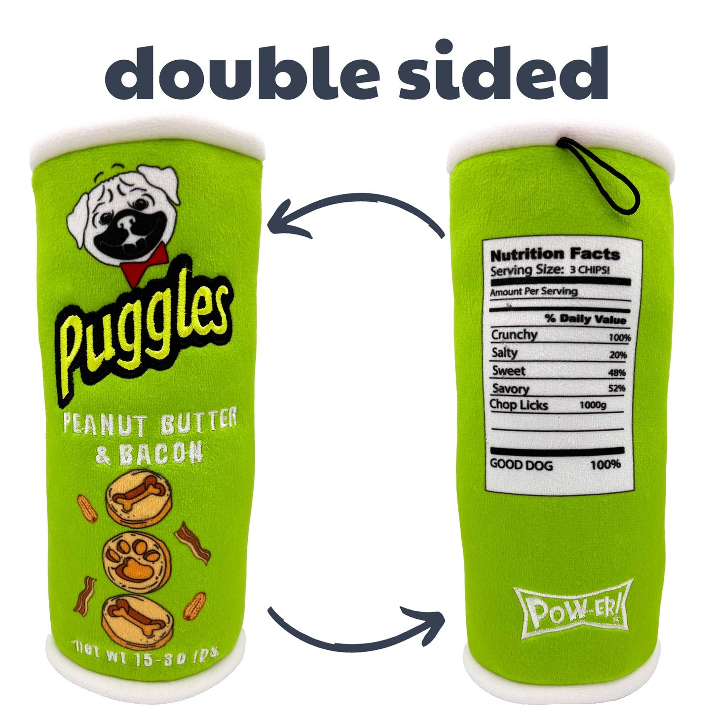 Puggles Can Dog Toy