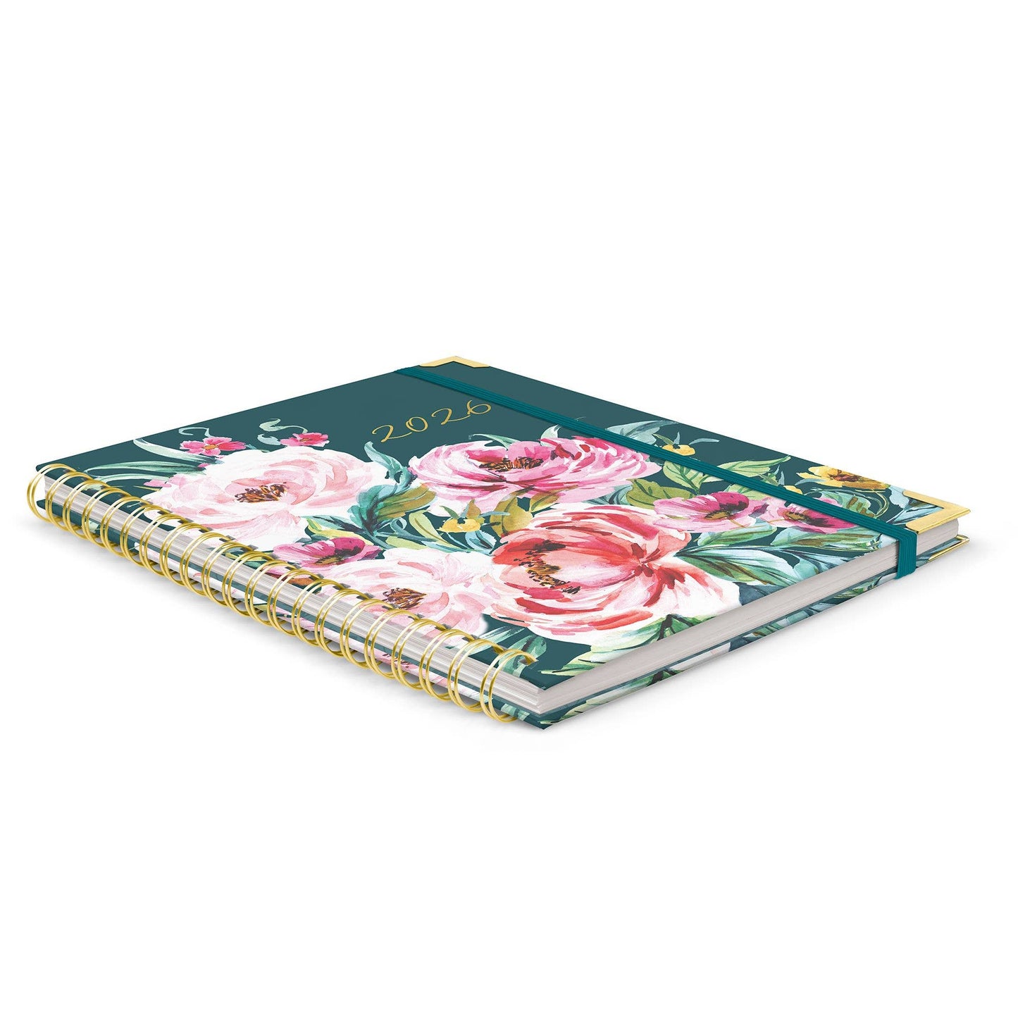 Studio Oh 2026 Bella Flora Extra-Large Spiral Planner