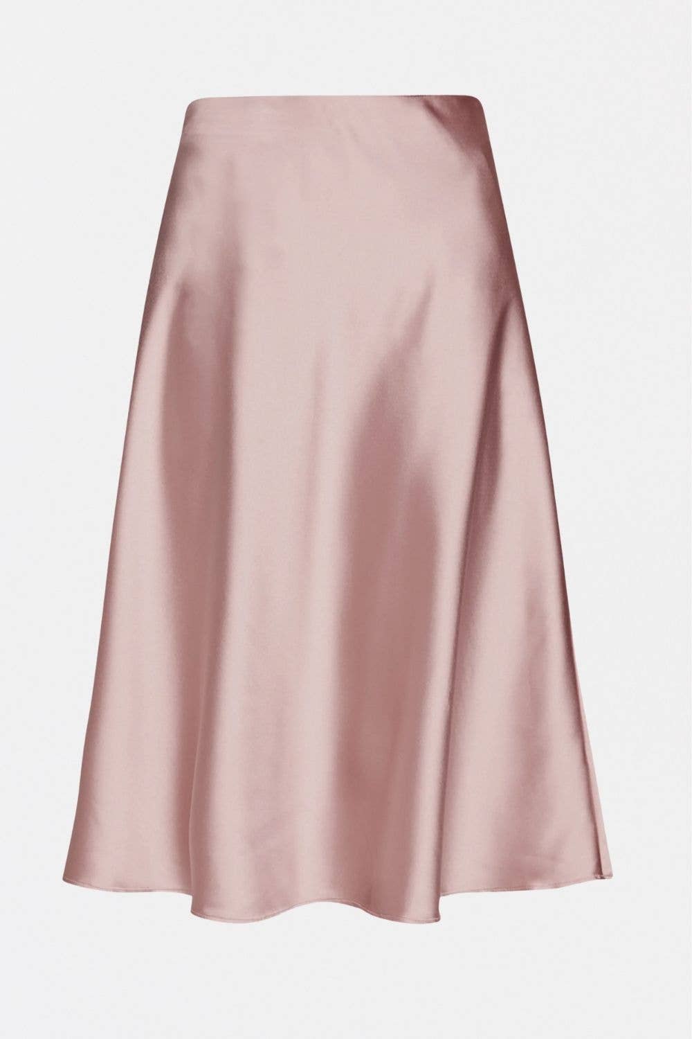 Lace & Beads Sophie Pink Satin Skirt