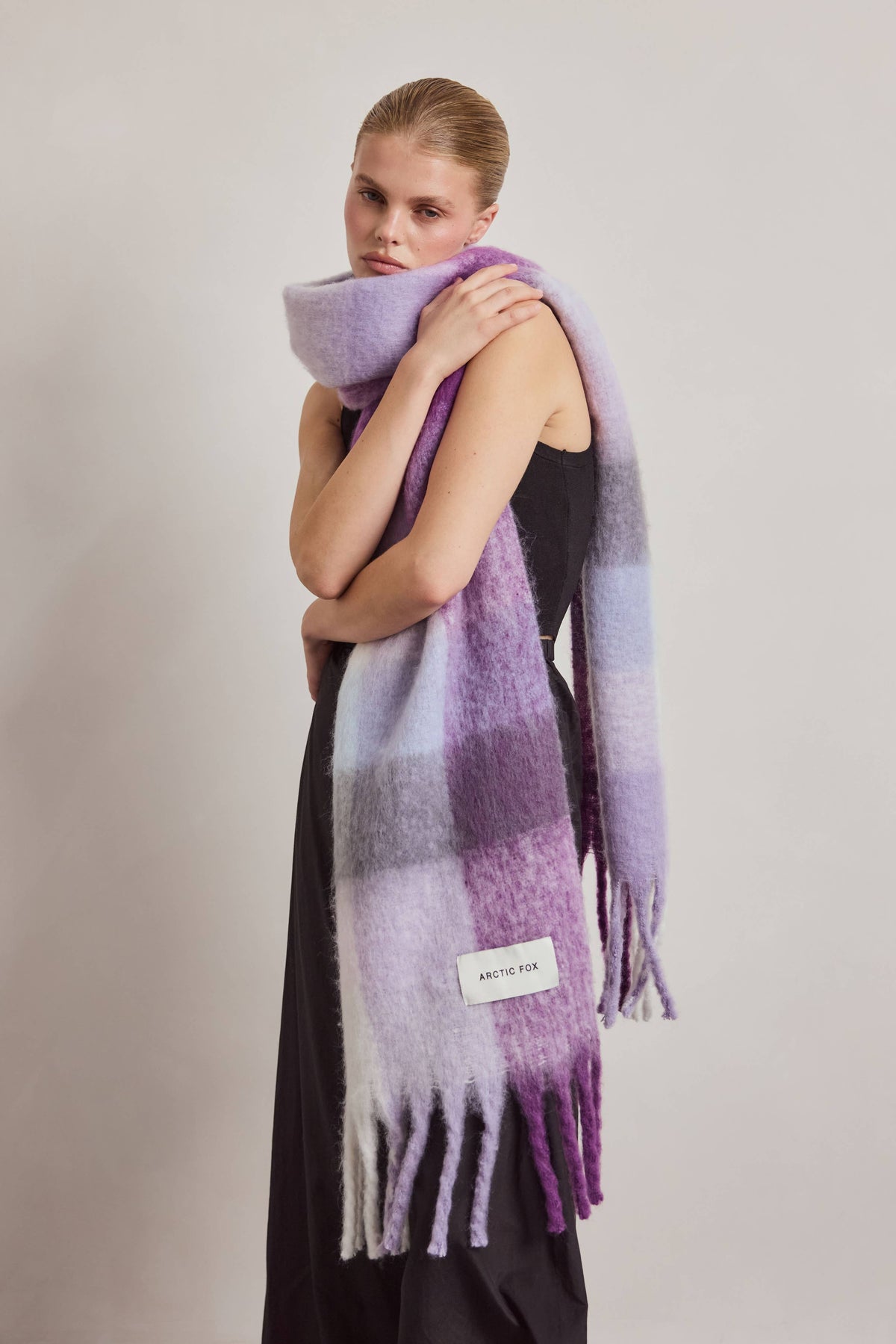 Arctic Fox The Reykjavik Scarf - 100% Recycled - Wild Lilac - FW26