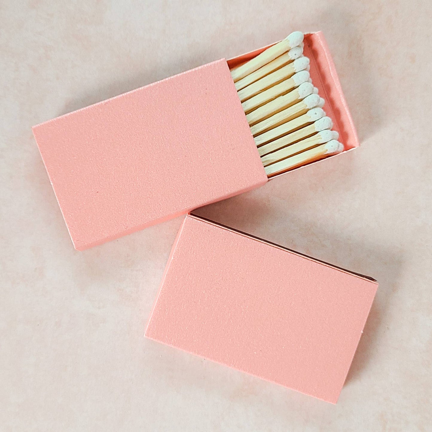 Iridescent Color Matchbox with White Matchsticks