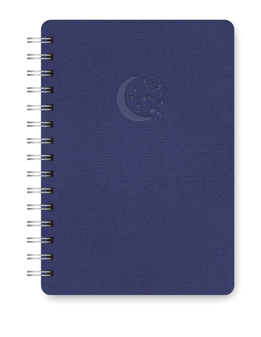 Studio Agatha Notebook Moons & Stars (Navy)