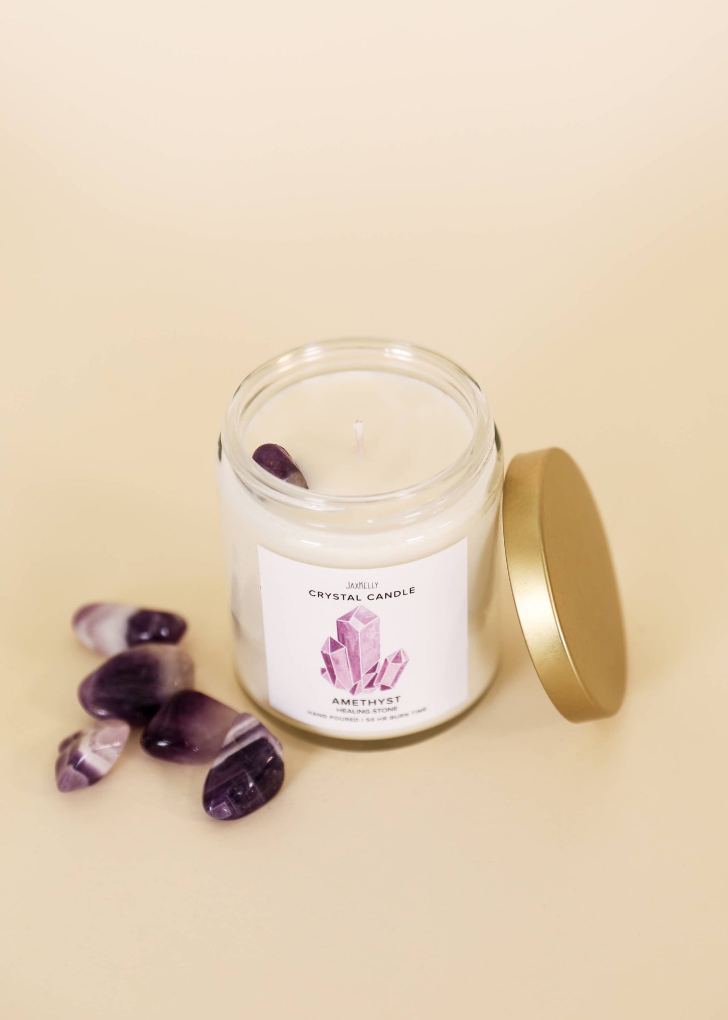 Jax Crystal Candles - Amethyst