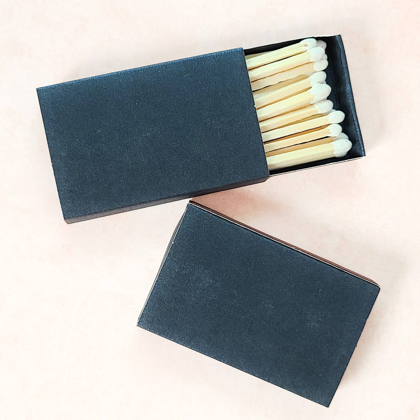 Iridescent Color Matchbox with White Matchsticks