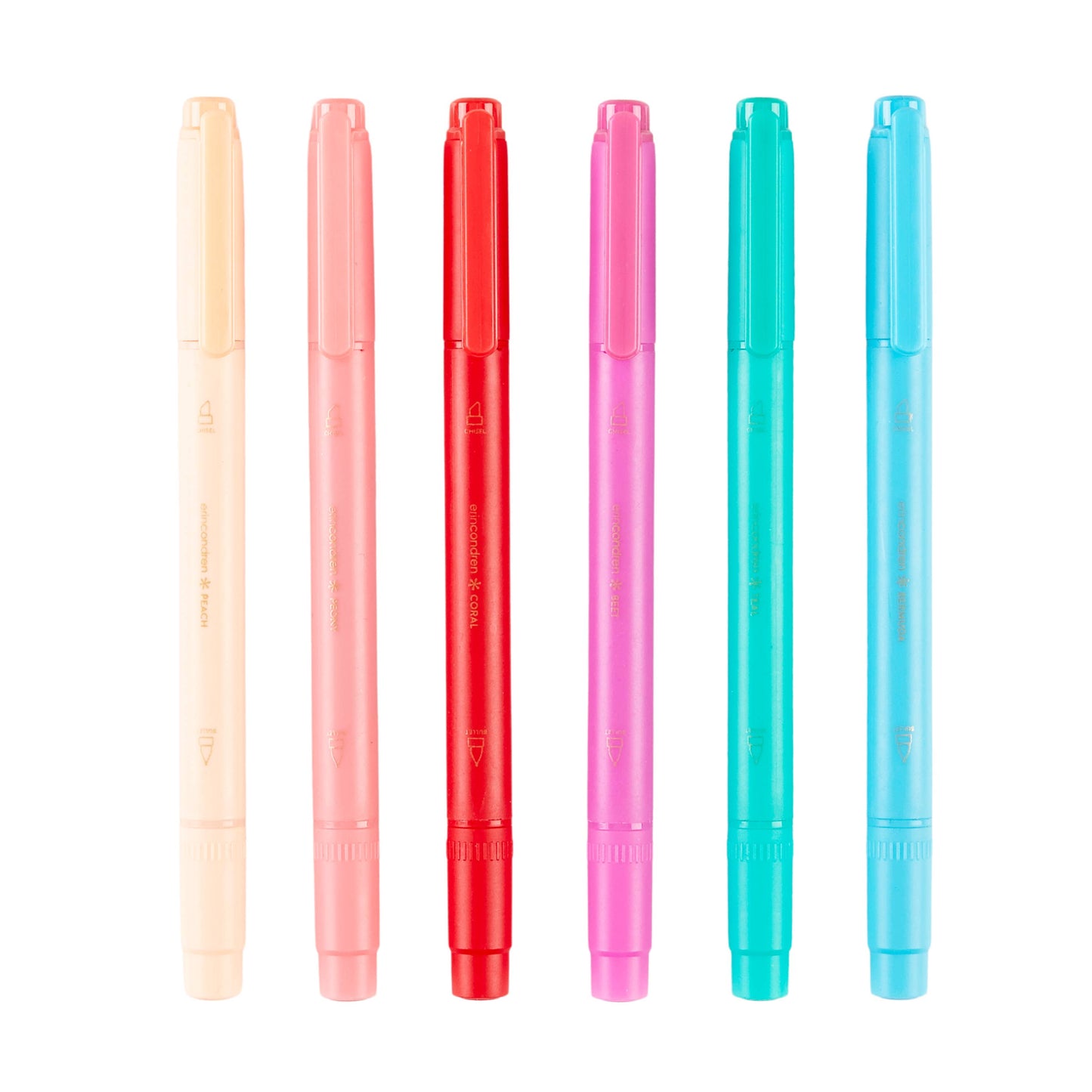 Erin Condren Dual-Tip Highlighters 6-pack - Evolve