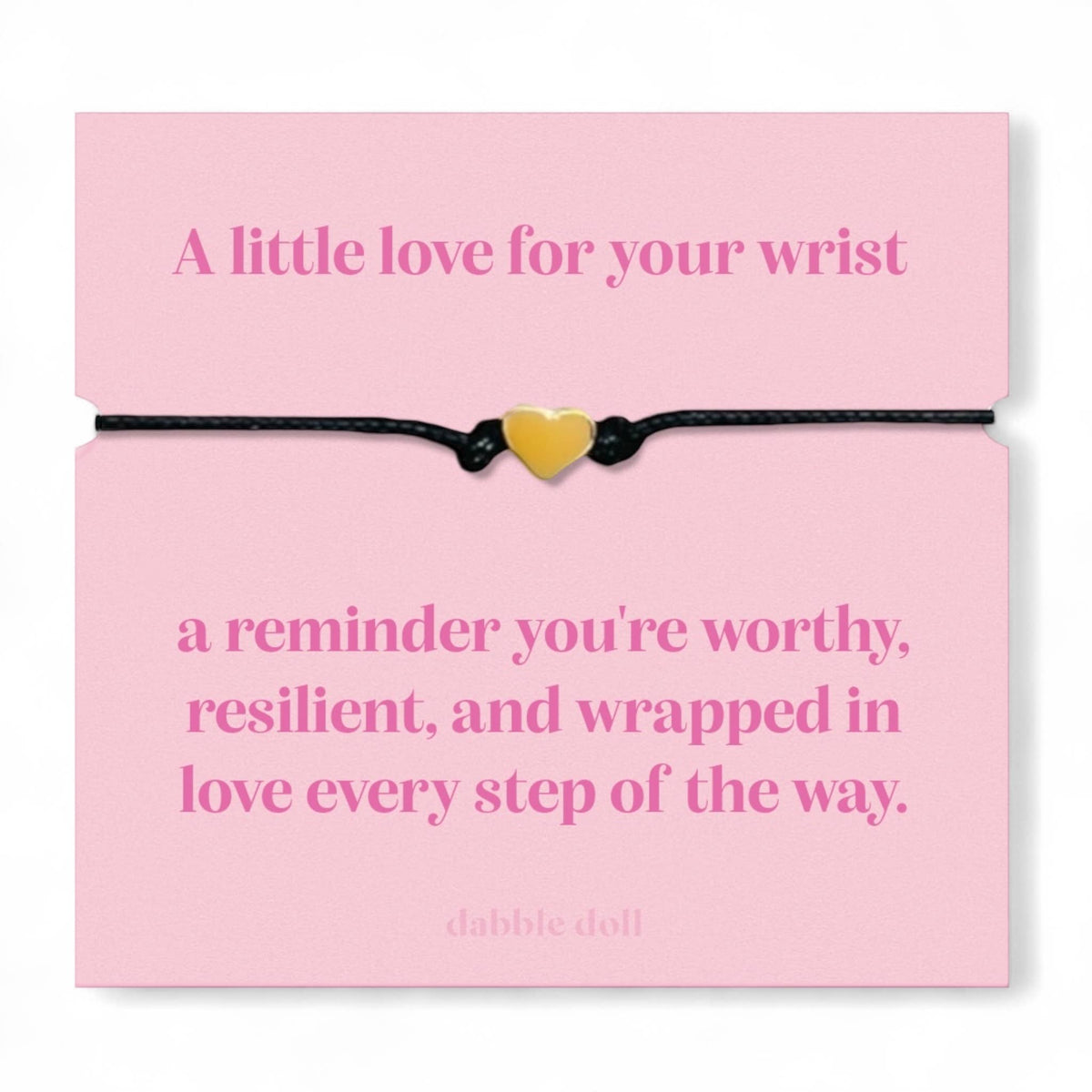 Dabble Doll Heart Bracelet