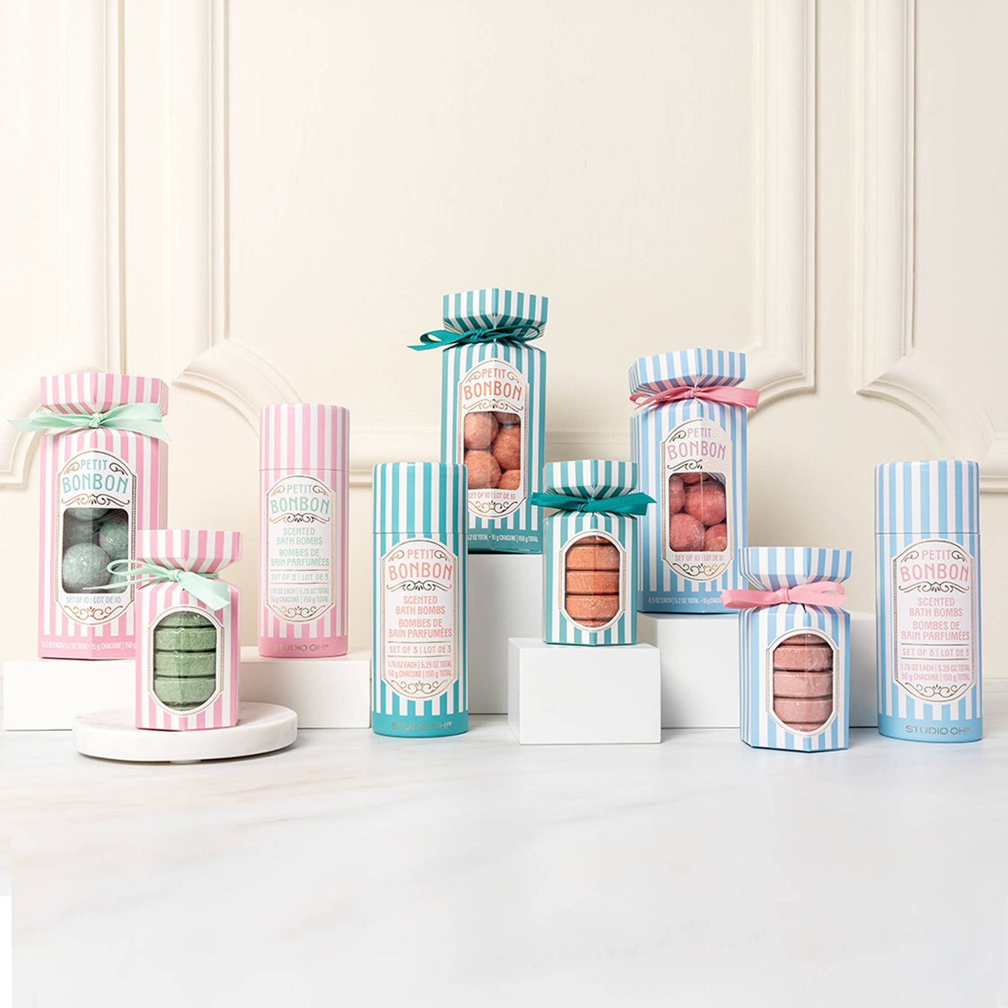 Studio Oh Petit Bonbon Dreamy Teal Bath Bombs