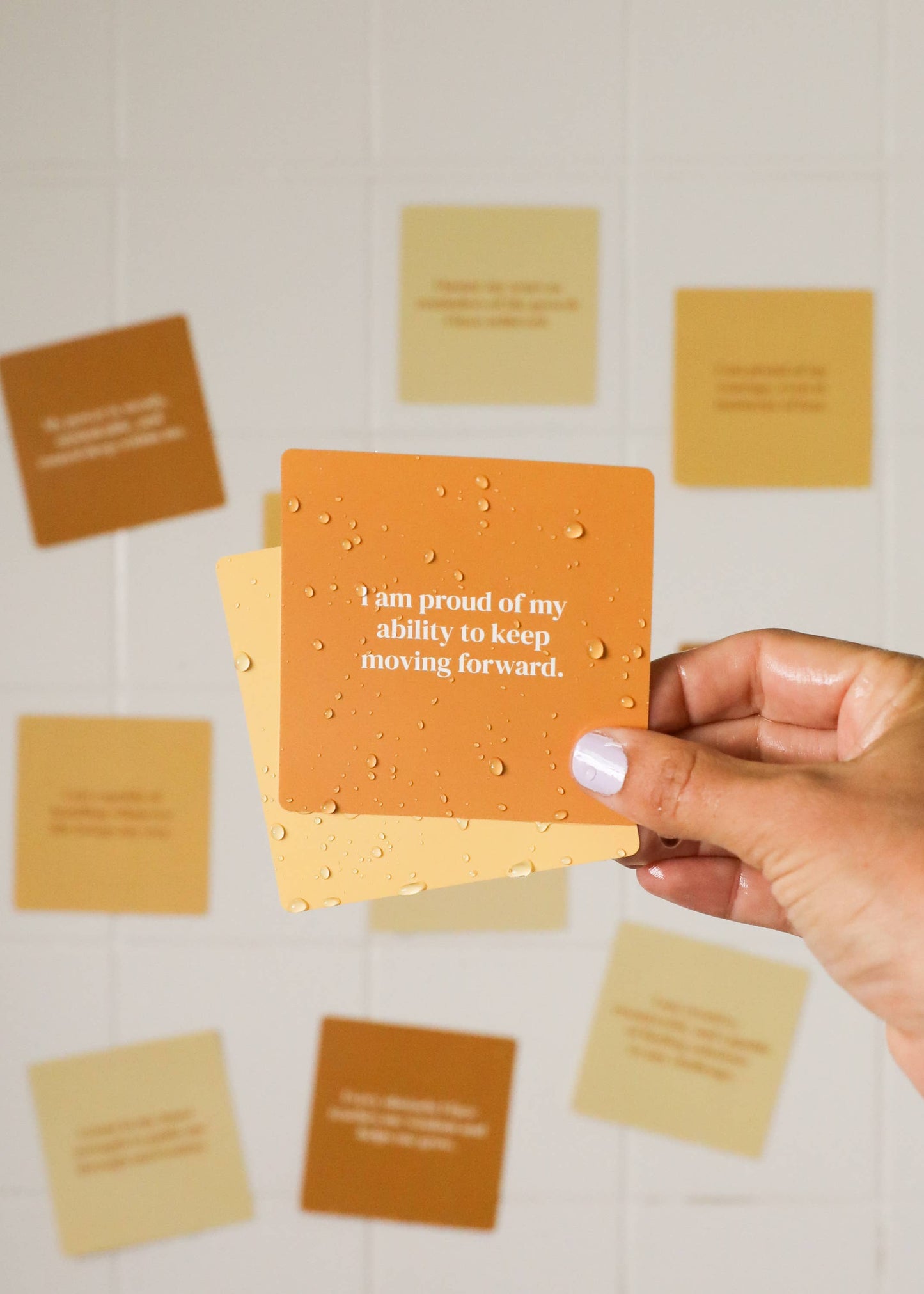 JAX Shower Affirmation™ Display Cards - Strength