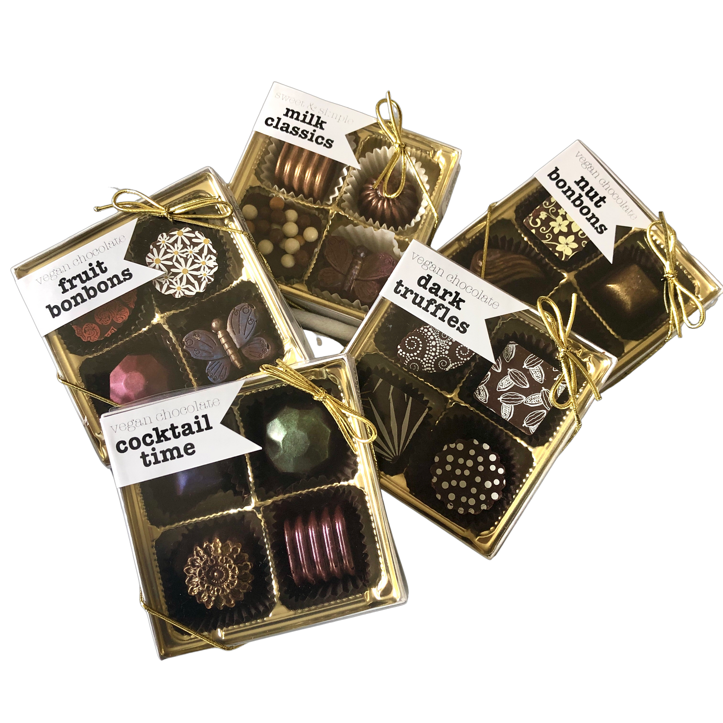 Dark Truffles - organic fair trade vegan dark chocolate