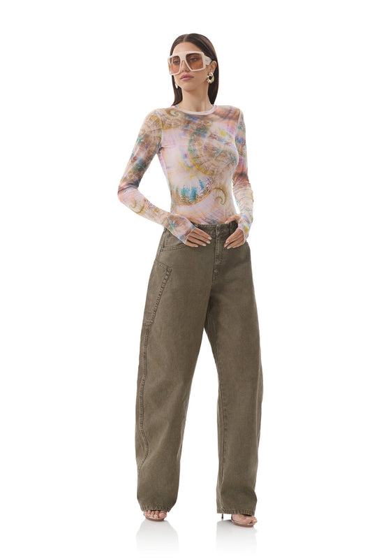 Afrm Kaylee Top - Pearly Shell