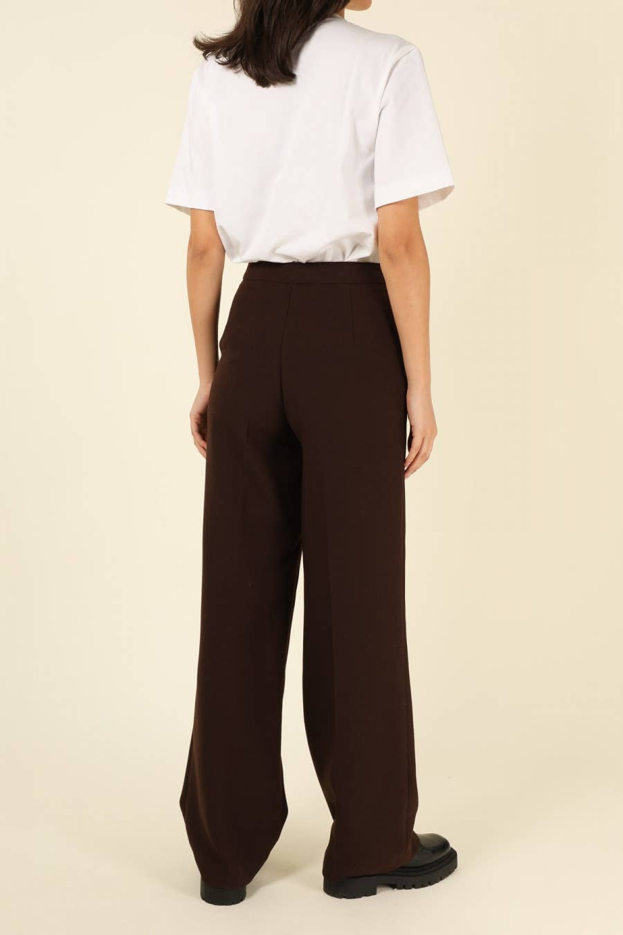 Chocolate Straight Cut Trouser