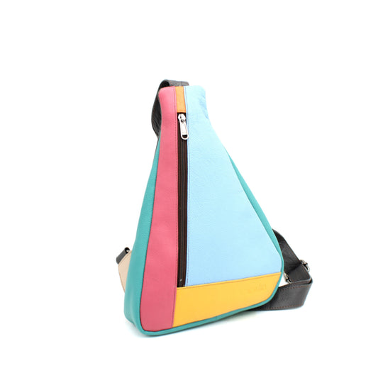 Soruka Roxy Medium Sling Crossbody Bag, 100% Handmade Leather