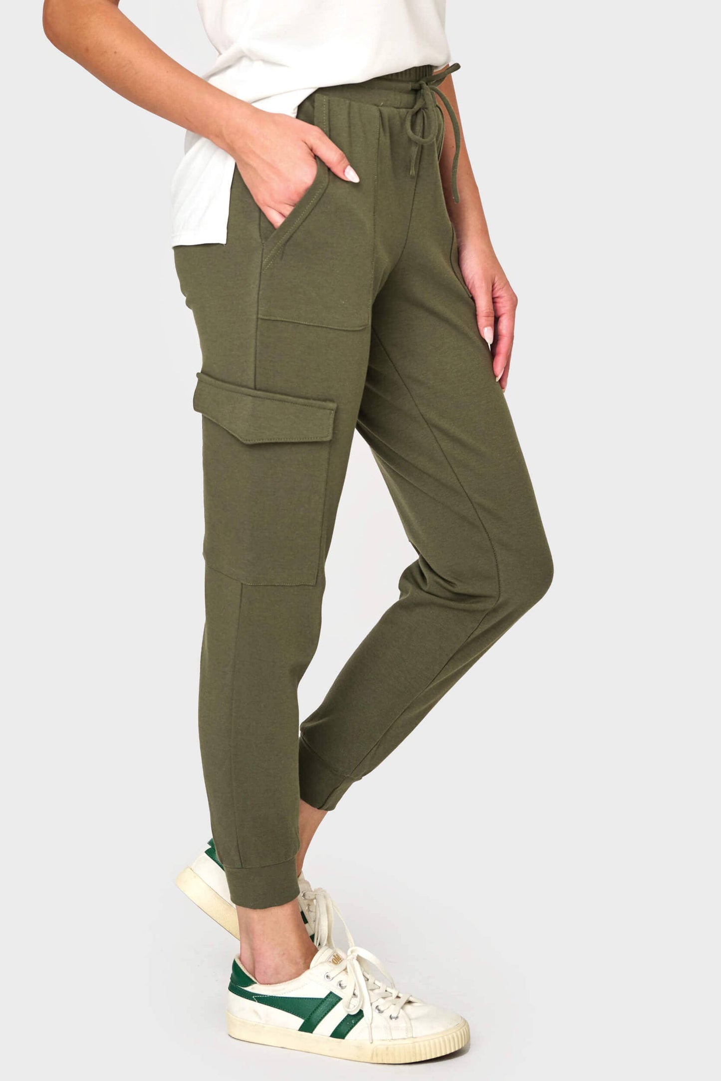 Gibson Essential Soft Ponte Cargo Jogger