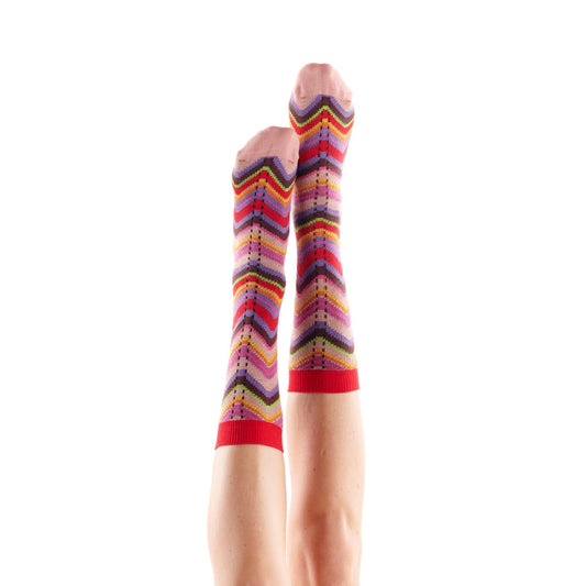 Ziggy Stripe Women's Socks