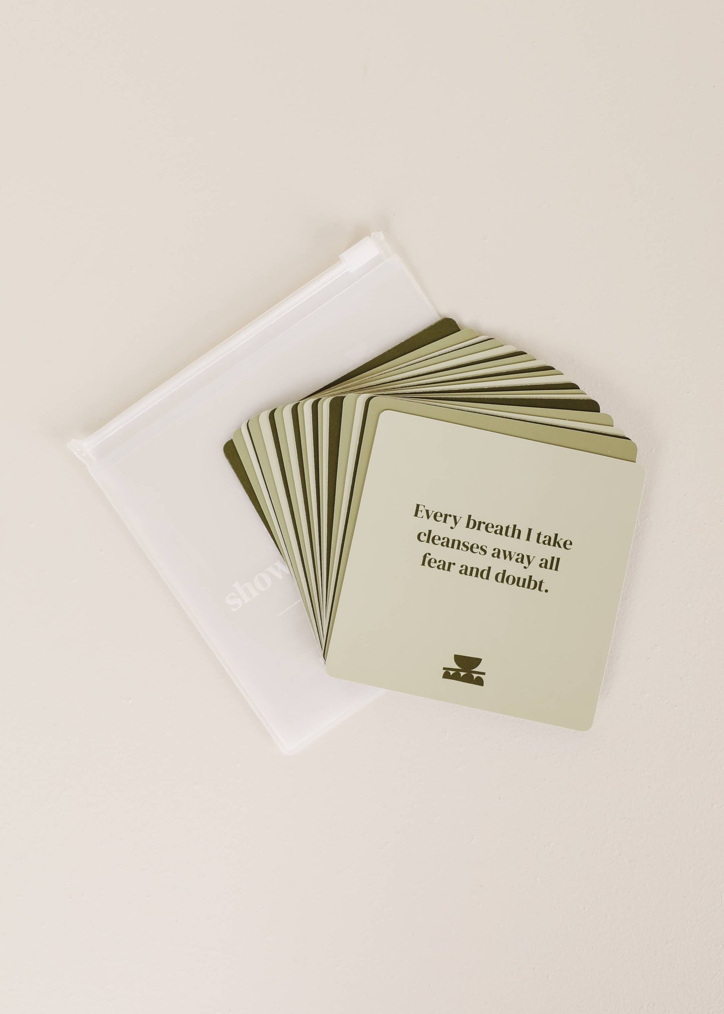 Jax Shower Affirmation™ Cards - Grounding