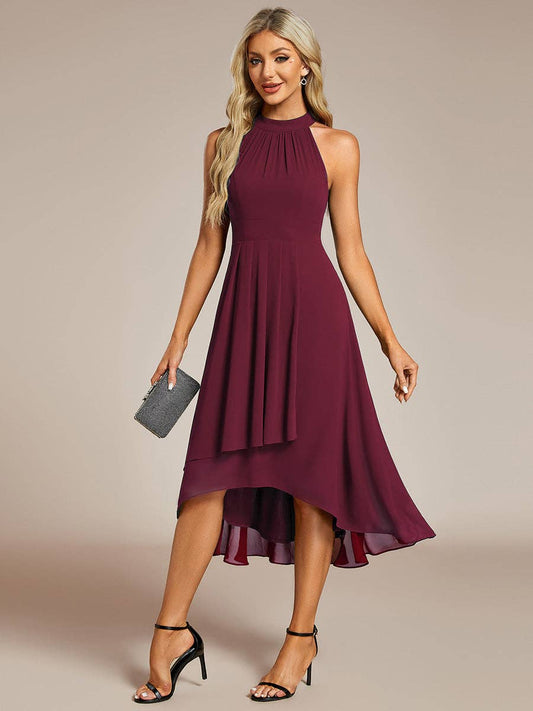 Ever Pretty Midi Lining Length fold stream Empire Waist Dresses
