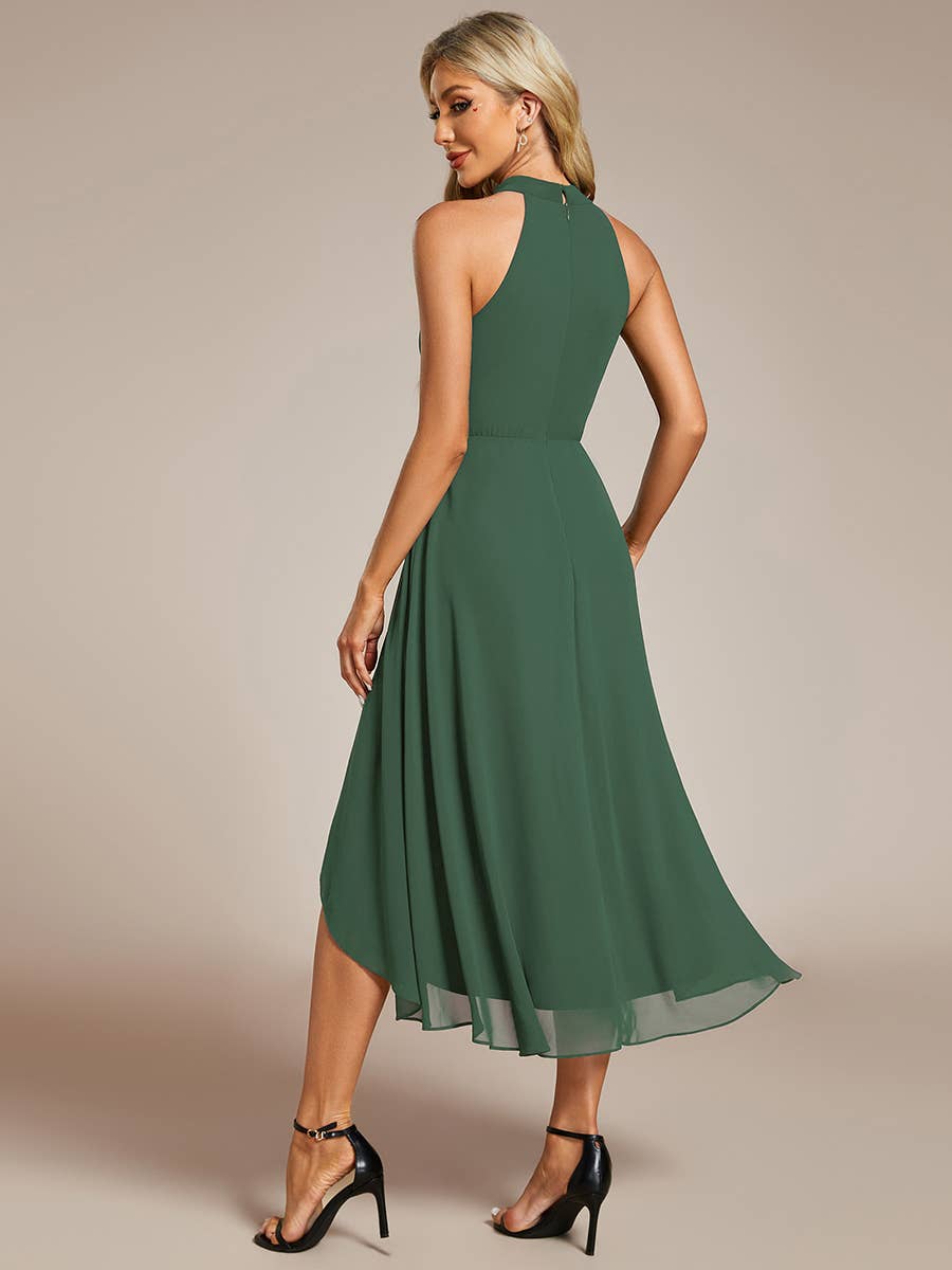 Ever Pretty Midi Lining Length fold stream Empire Waist Dresses