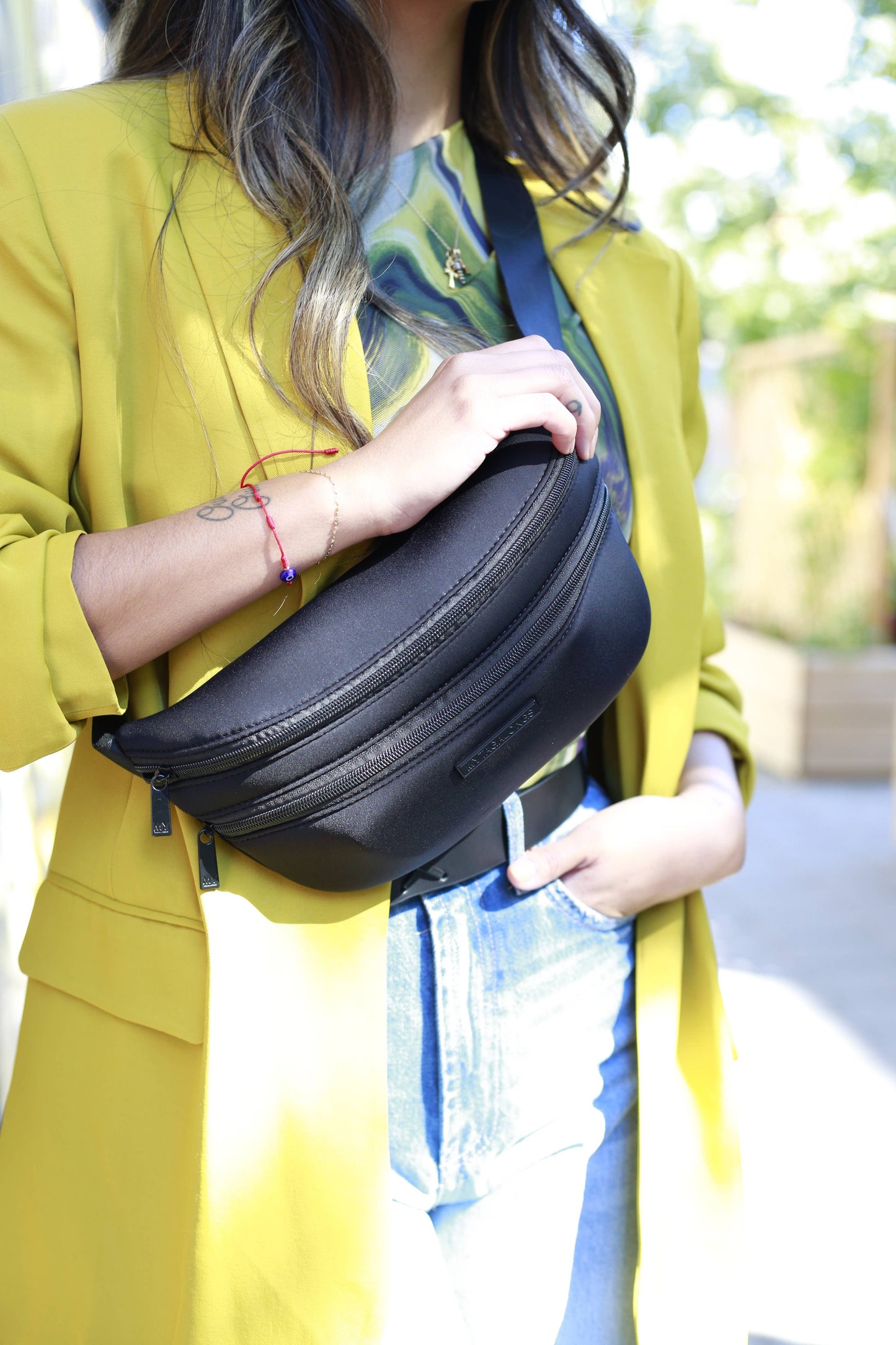 MyTagalongs FANNY PACK - EVERLEIGH ONYX