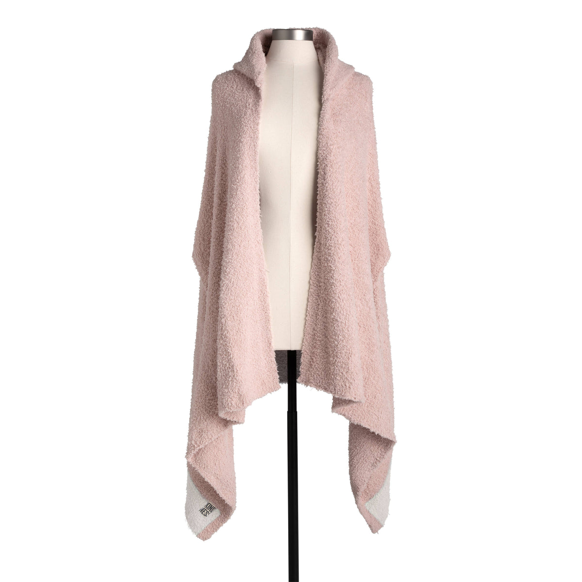 Demdeco Hooded Wrap - Rose Cloud