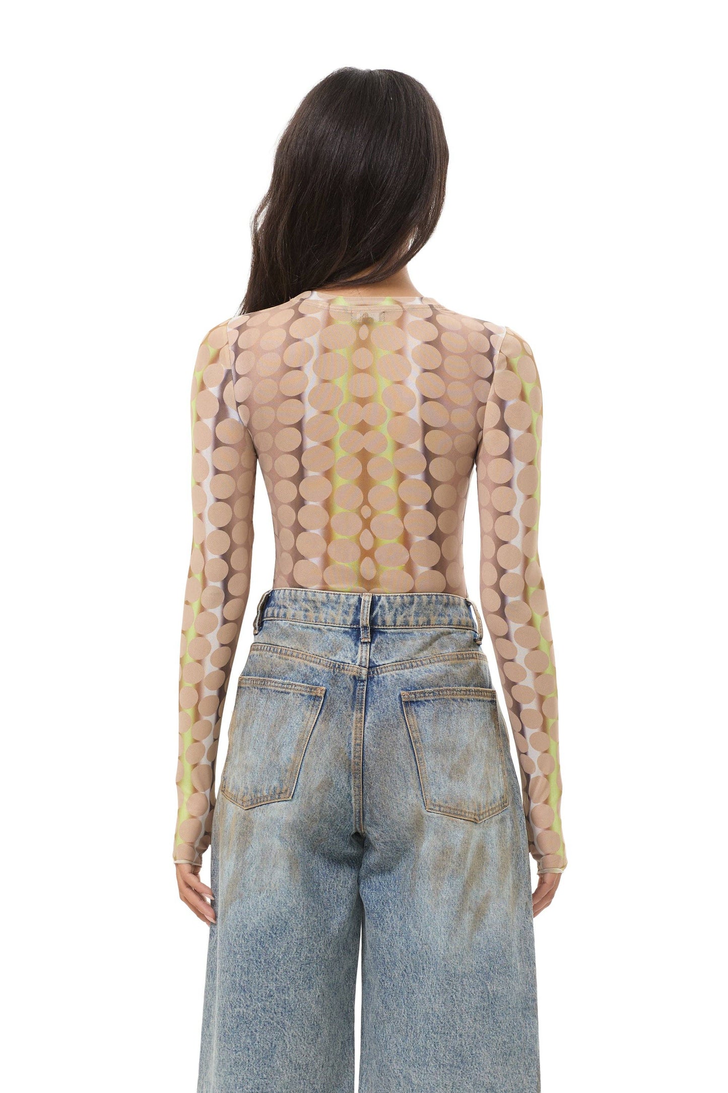 AFRM Kaylee Top - Tonal Dot