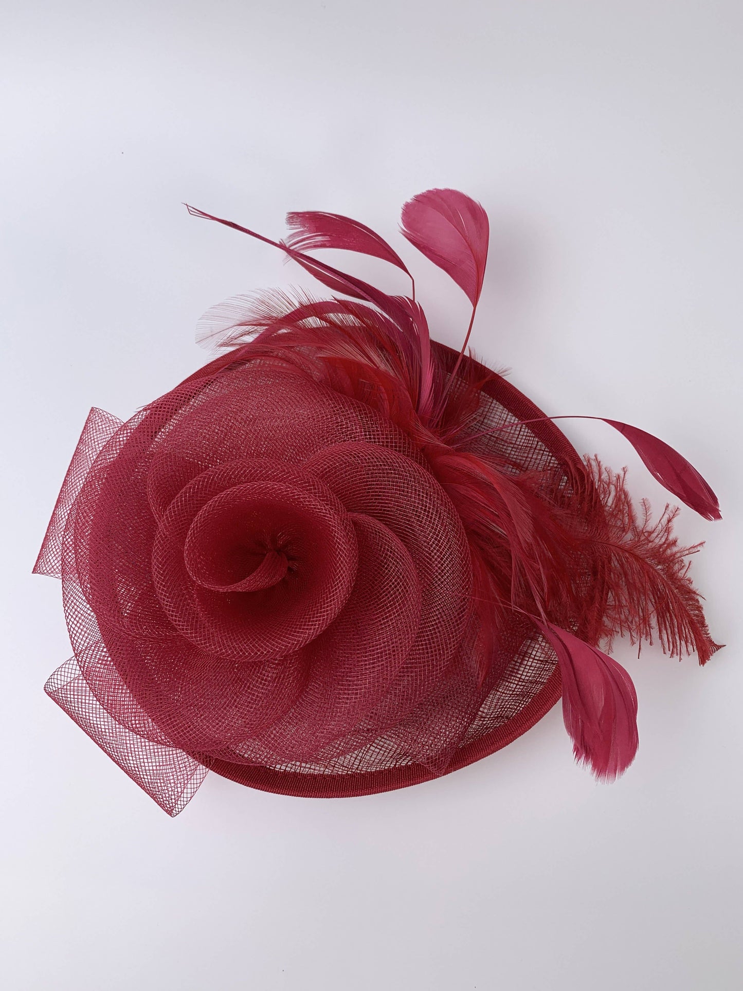 Derby Feather Hat Fascinator for Parties (11 Colors)