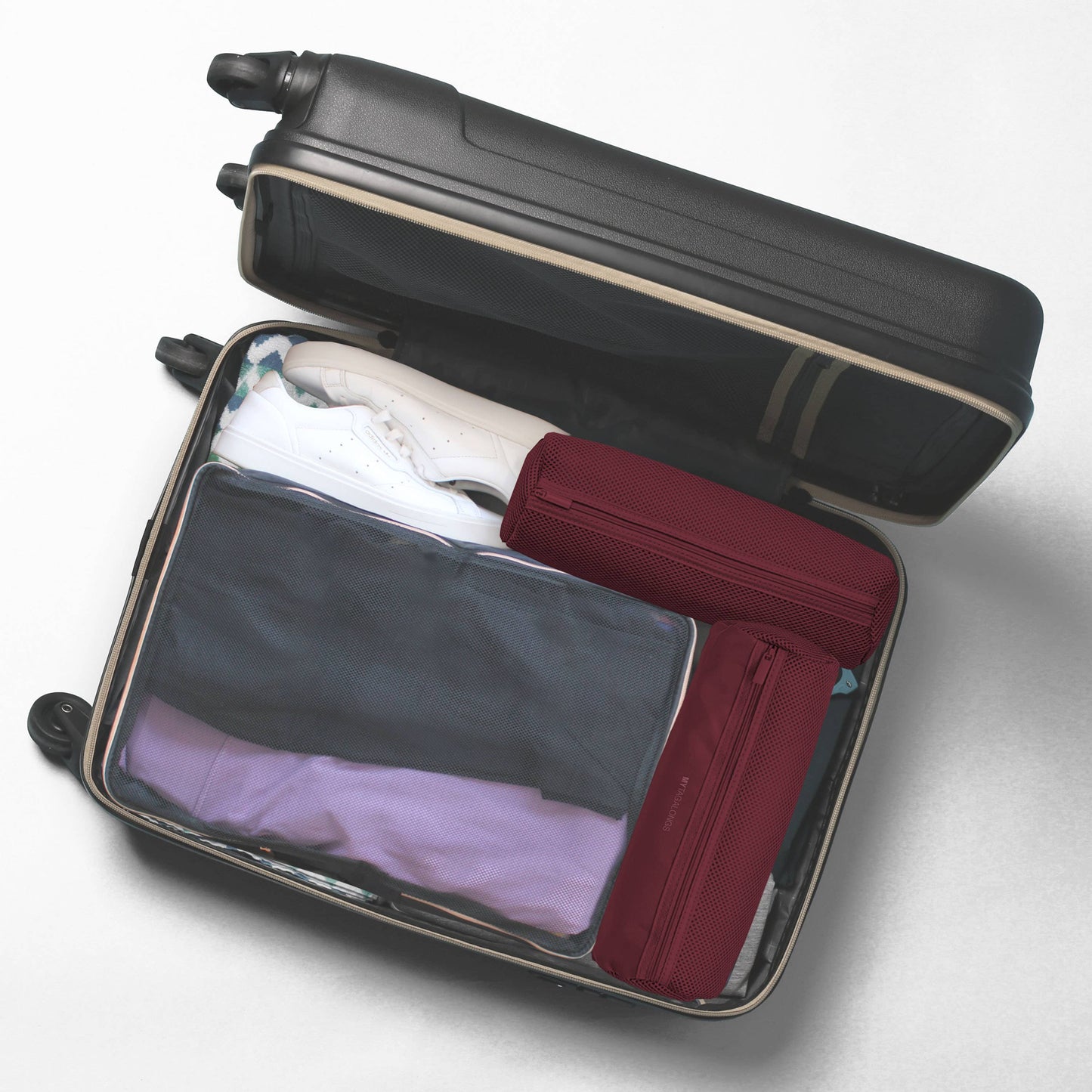 My Tag Alongs SET OF 2 SUITCASE MAXIMIZERS - GRADIENT EUPHORIA