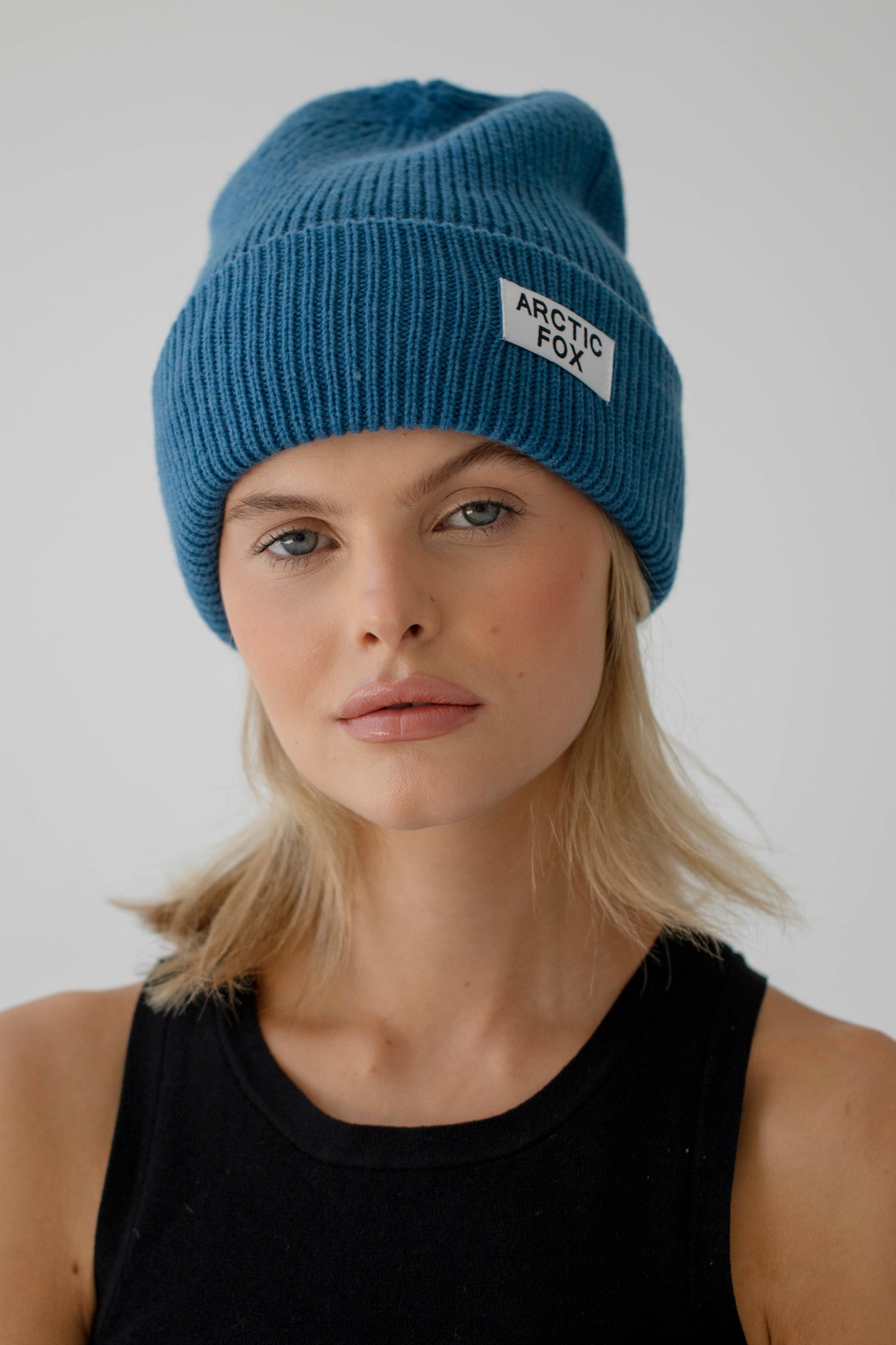 The Recycled Bottle Beanie - Ocean Blue - AW22