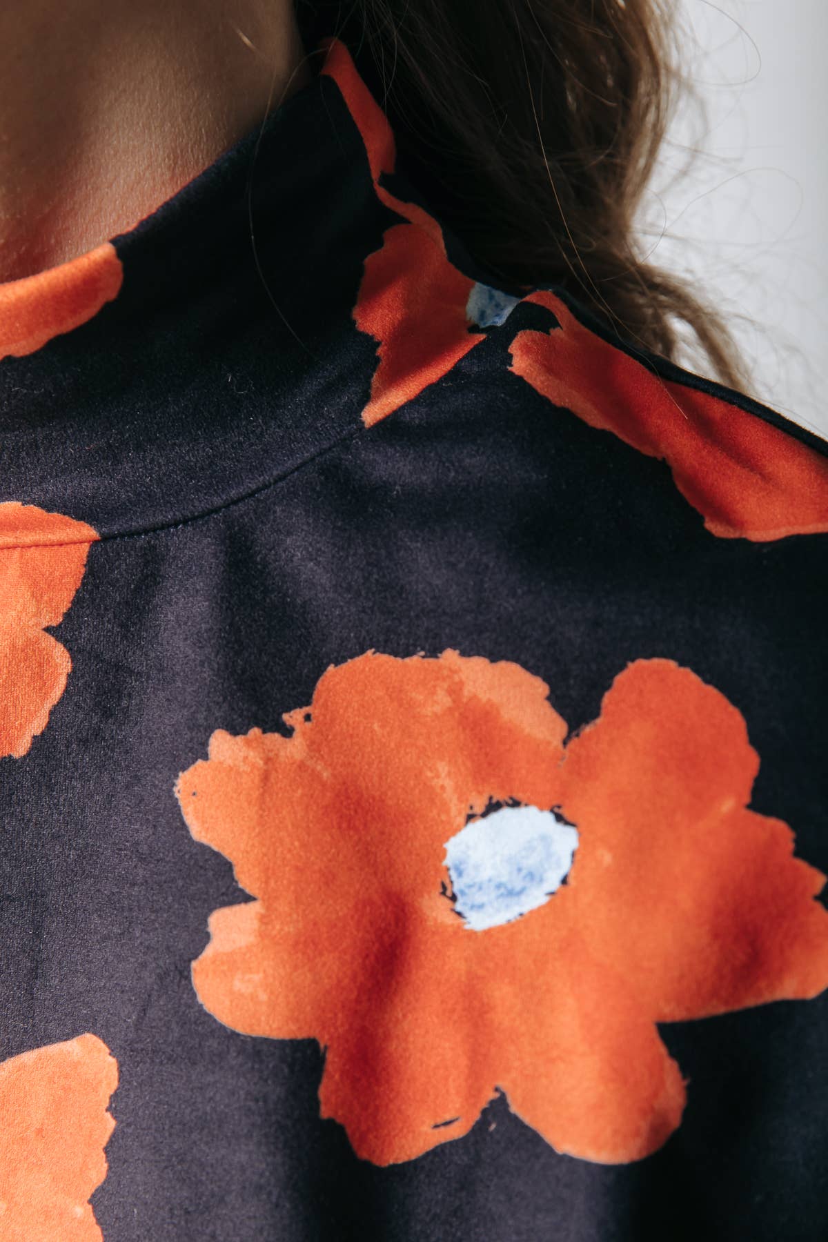 Flower Power Turtleneck