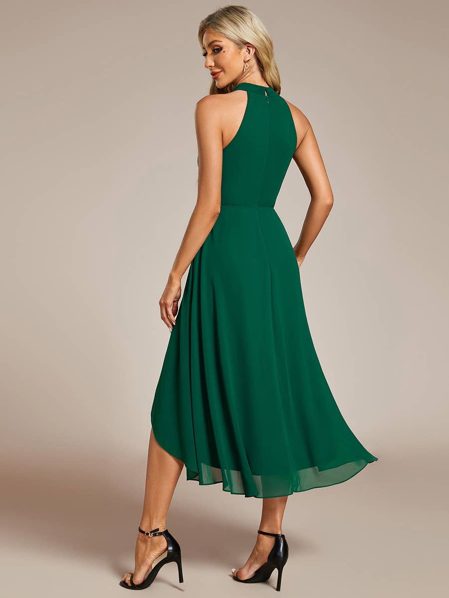 Ever Pretty Midi Lining Length fold stream Empire Waist Dresses