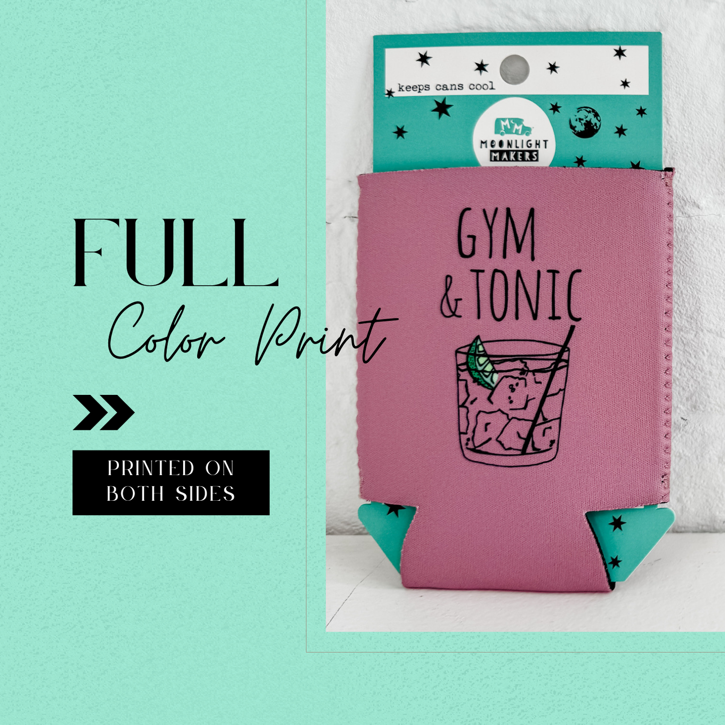 Moonlight Every Now And Then I Fall Apart - Funny Taco Koozies