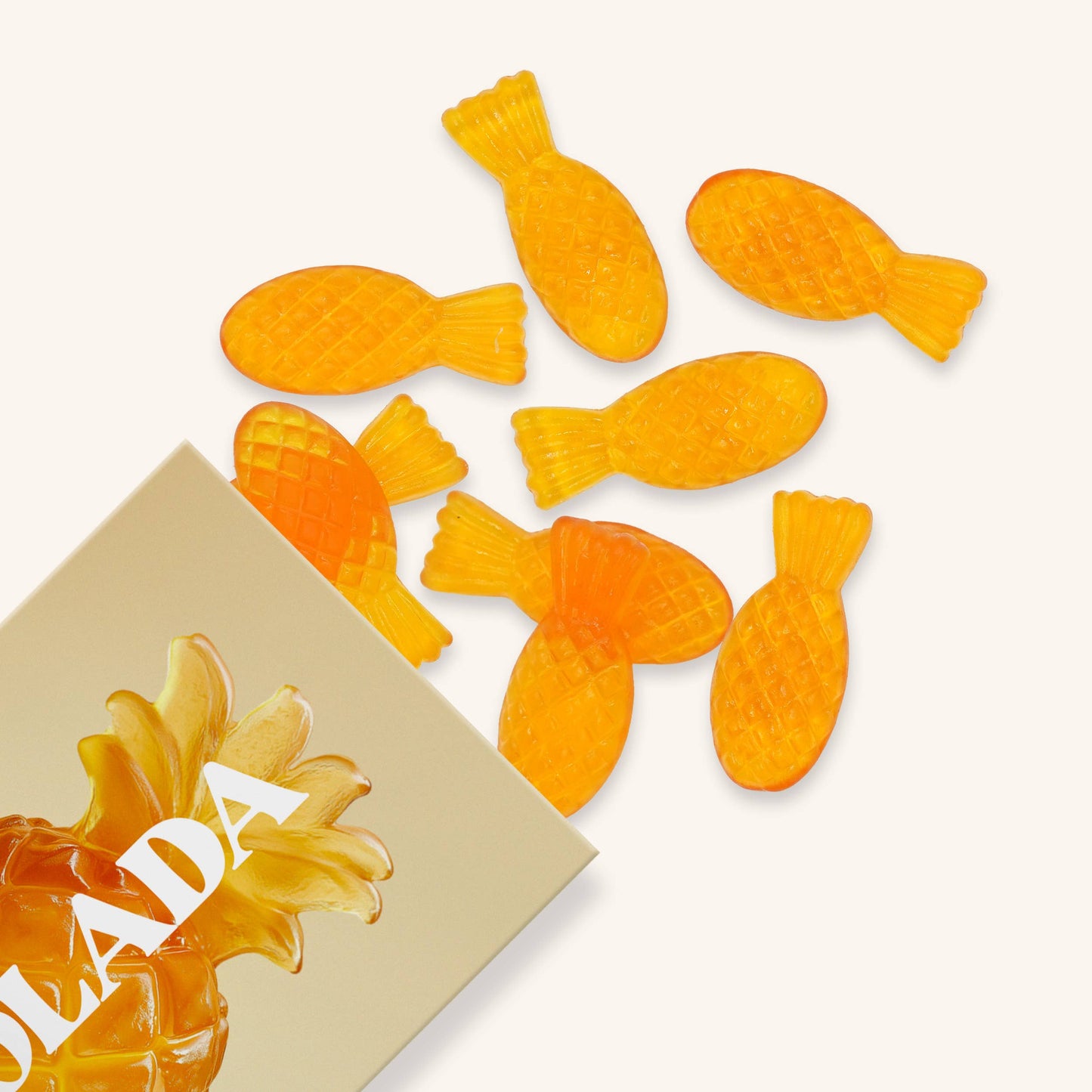 Vesper Pina Colada Gummies, Chewy Candies, All natural