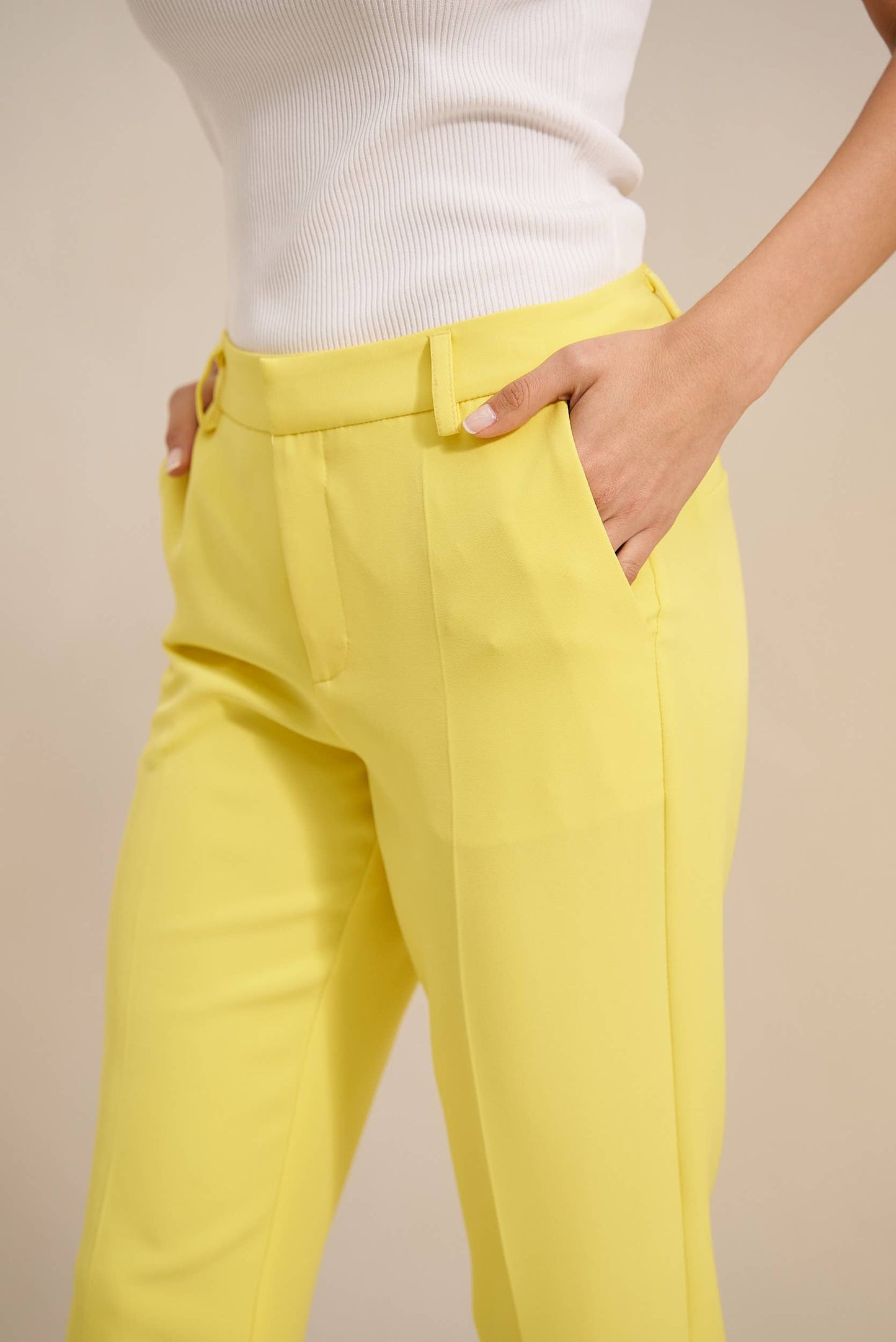 Attentif High waist cigarette pants