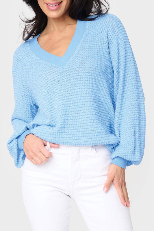 Courtside Open Weave Sweater