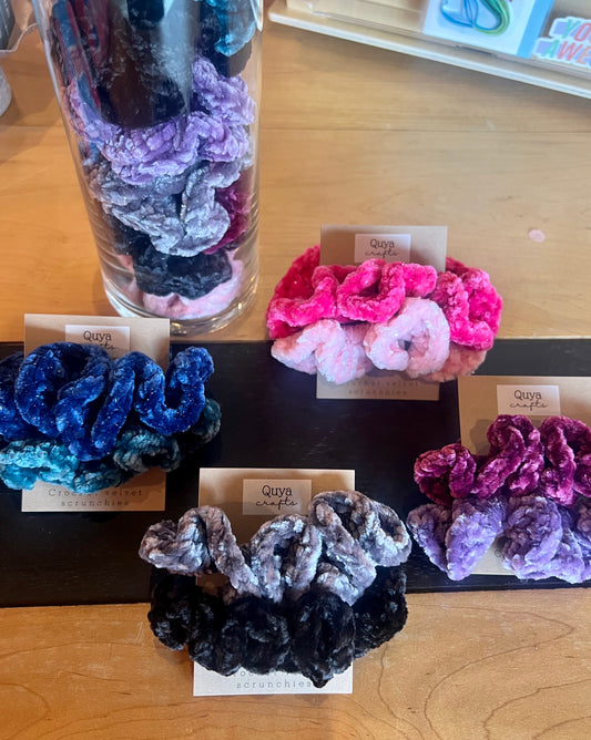 Quya Crafts Scrunchie Set