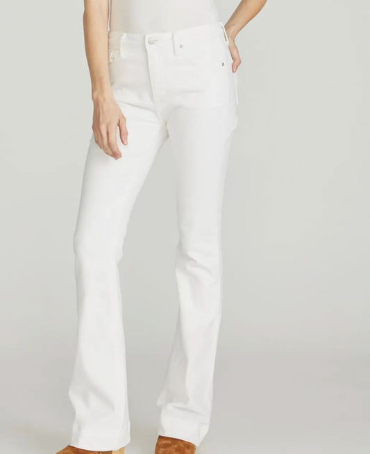 White Wyatt Bootcut Jean